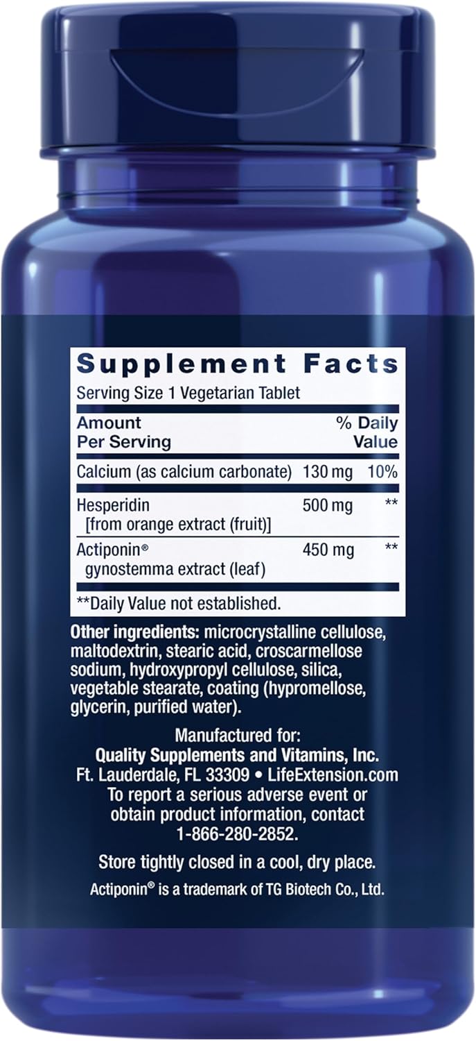 Life Extension AMPK Metabolic Activator, hesperidin, G. pentaphyllum, fight unwanted belly fat & revitalize cellular metabolism, gluten-free, non-GMO, 30 Vegetarian Tablets