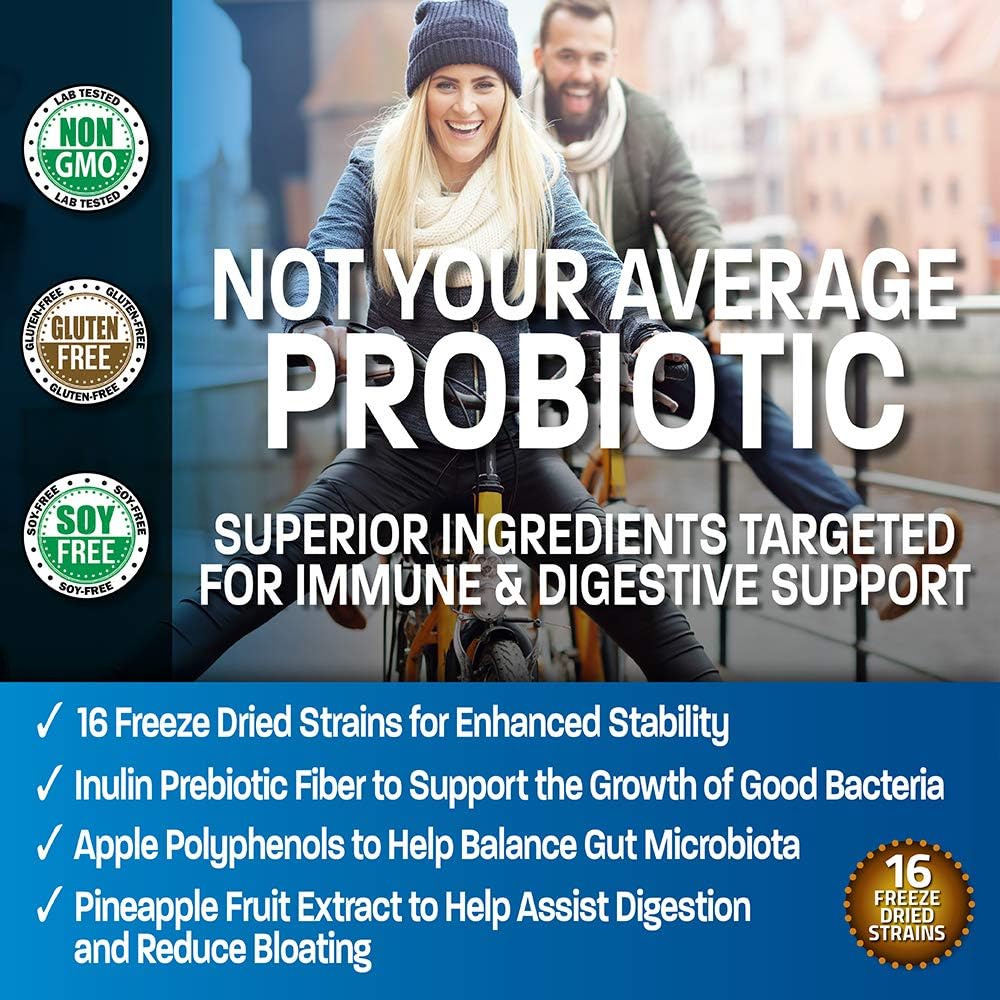 Bronson Probiotic 50 Miliar CFU + Prebiotik | Bronson Probiotik 60 cap