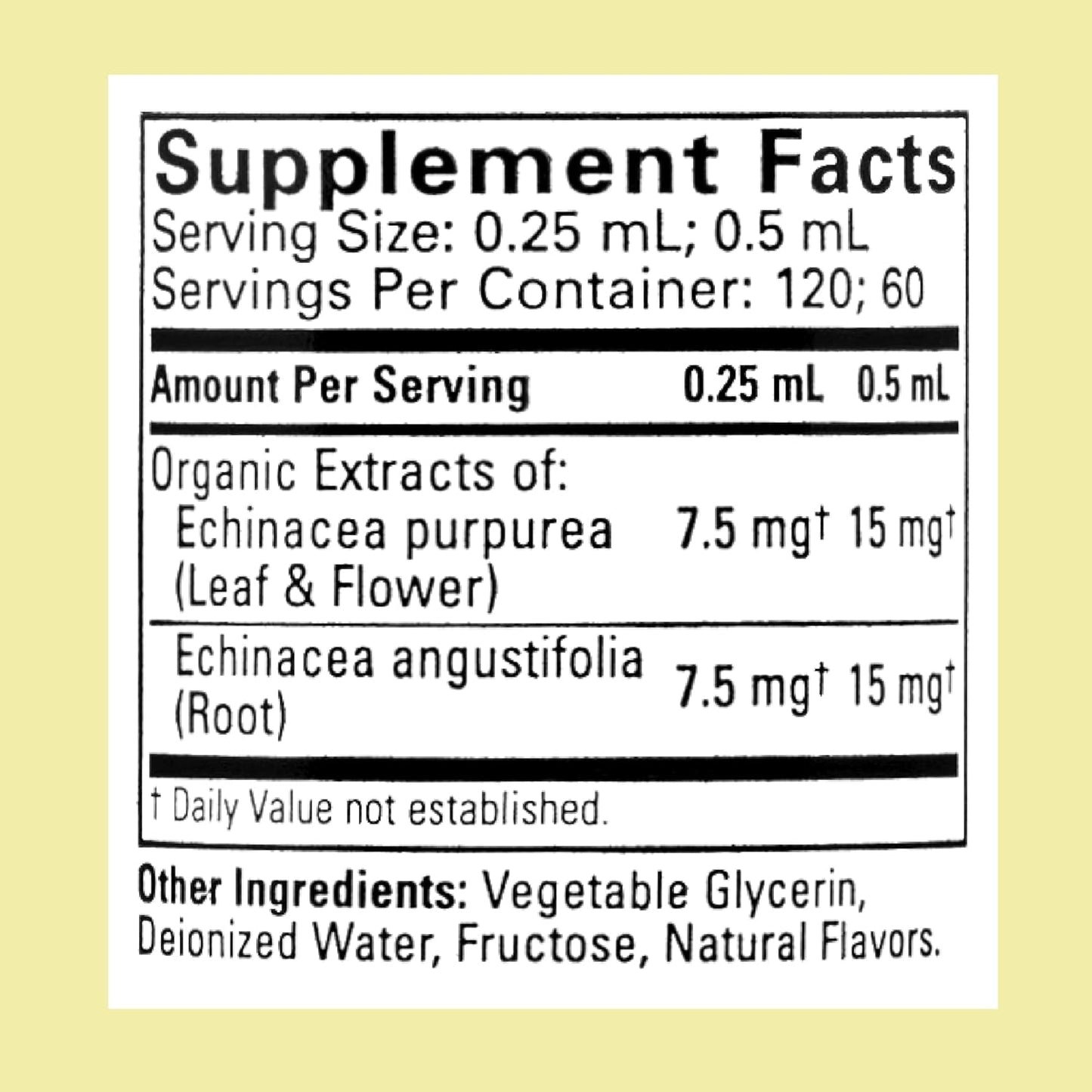 Childlife Echinacea for Kids - Immune Booster for Kids, All-Natural, Gluten-Free, Allergen-Free, Kids Echinacea Drops - Natural Orange Flavor, 1-Ounce Bottle (1 Fl Oz ) 30ml