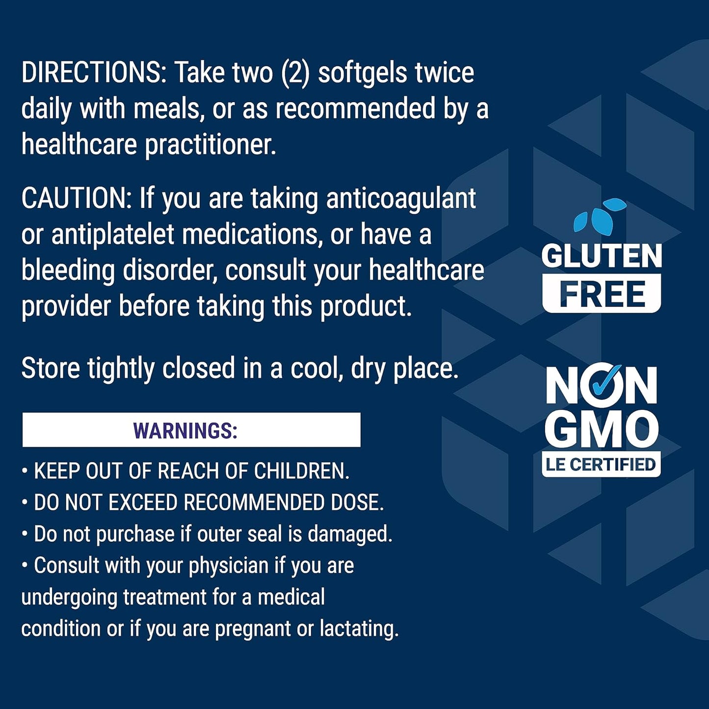 Life extension Super Omega 3 Plus - 120 Softgels