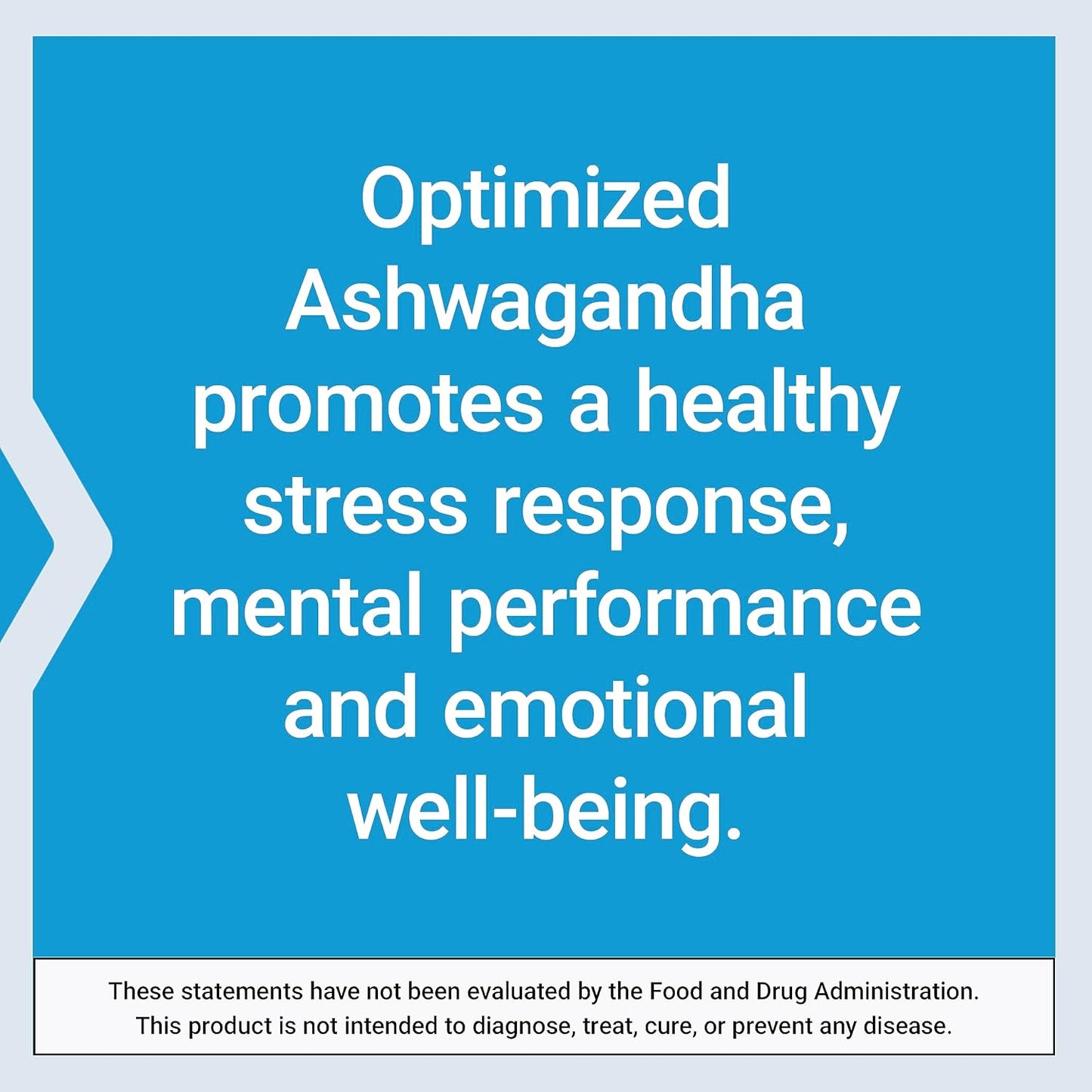 Life Extension Optimized Ashwagandha - Stress Management Supplement for a Healthy Stress Response, Focus, Memory, Stress Relief - Vegetarian, Gluten-Free, Non-GMO, 60 Capsules