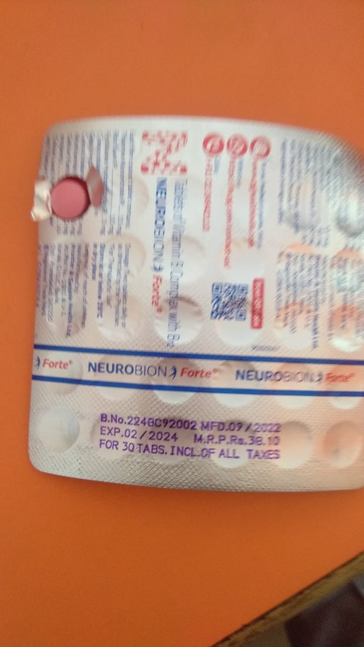 Neurobion forte 30 tablet - VITAMIN B1 B6 B12