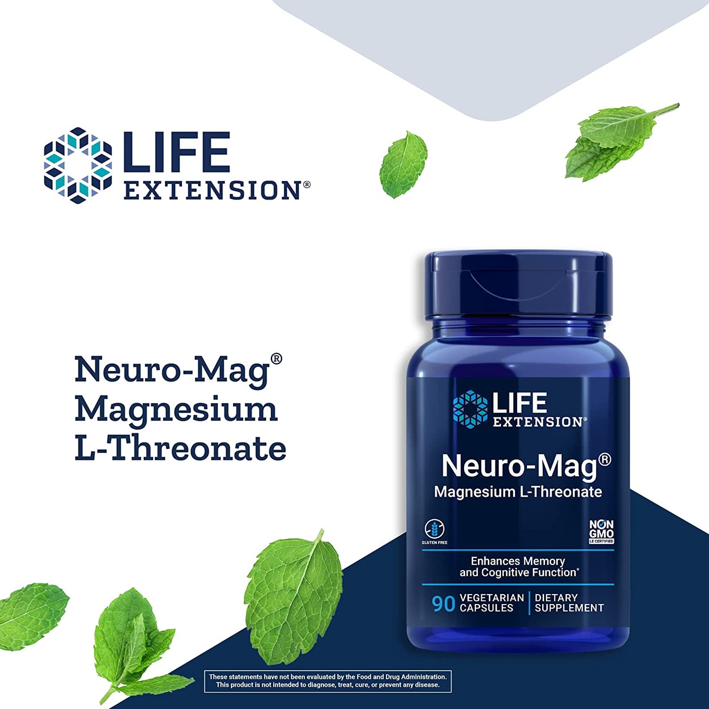 Life Extension Neuromag Magnesium L-threonate - 90 Kapsul