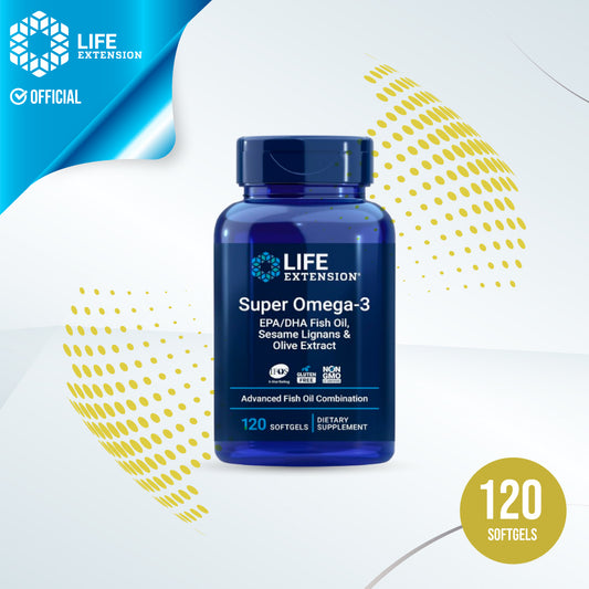 Life extension Super Omega 3 - 120 Softgel