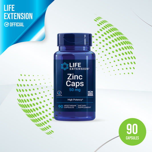 Life Extension Zinc Caps, zinc 50 mg - 90 Capsule